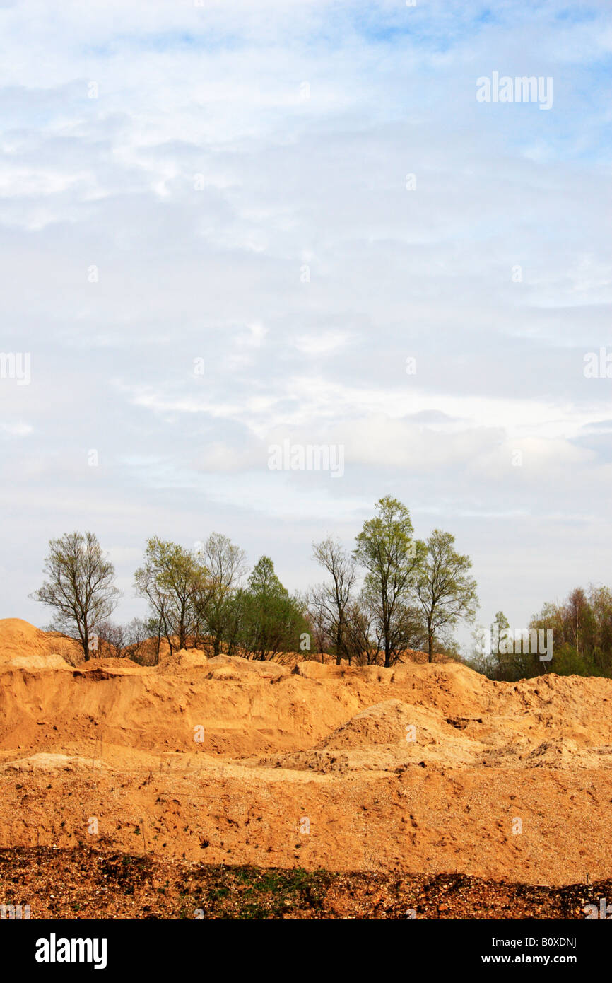 Sand Quarry, Little Paxton, Cambridgeshire, England, UK Stock Photo Alamy