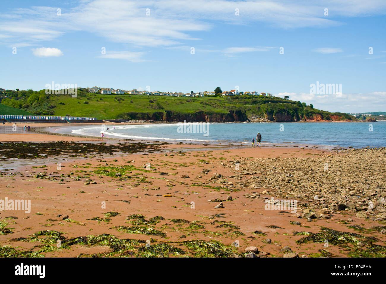 Broadsands Beach Torbay Devon England UK Stock Photo