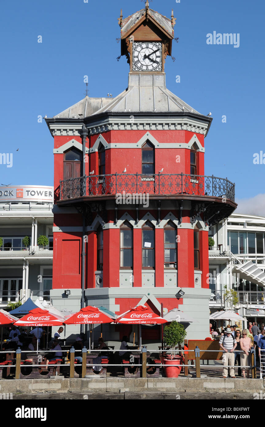 The Clock Tower. Waterfront, Cape Town , South Africa Stock Photo Alamy