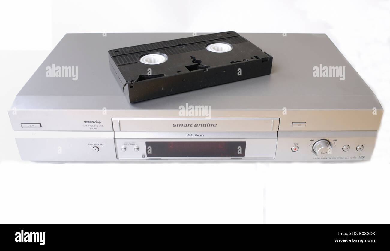 Vcr video cassette recorder player hi-res stock photography and images -  Alamy