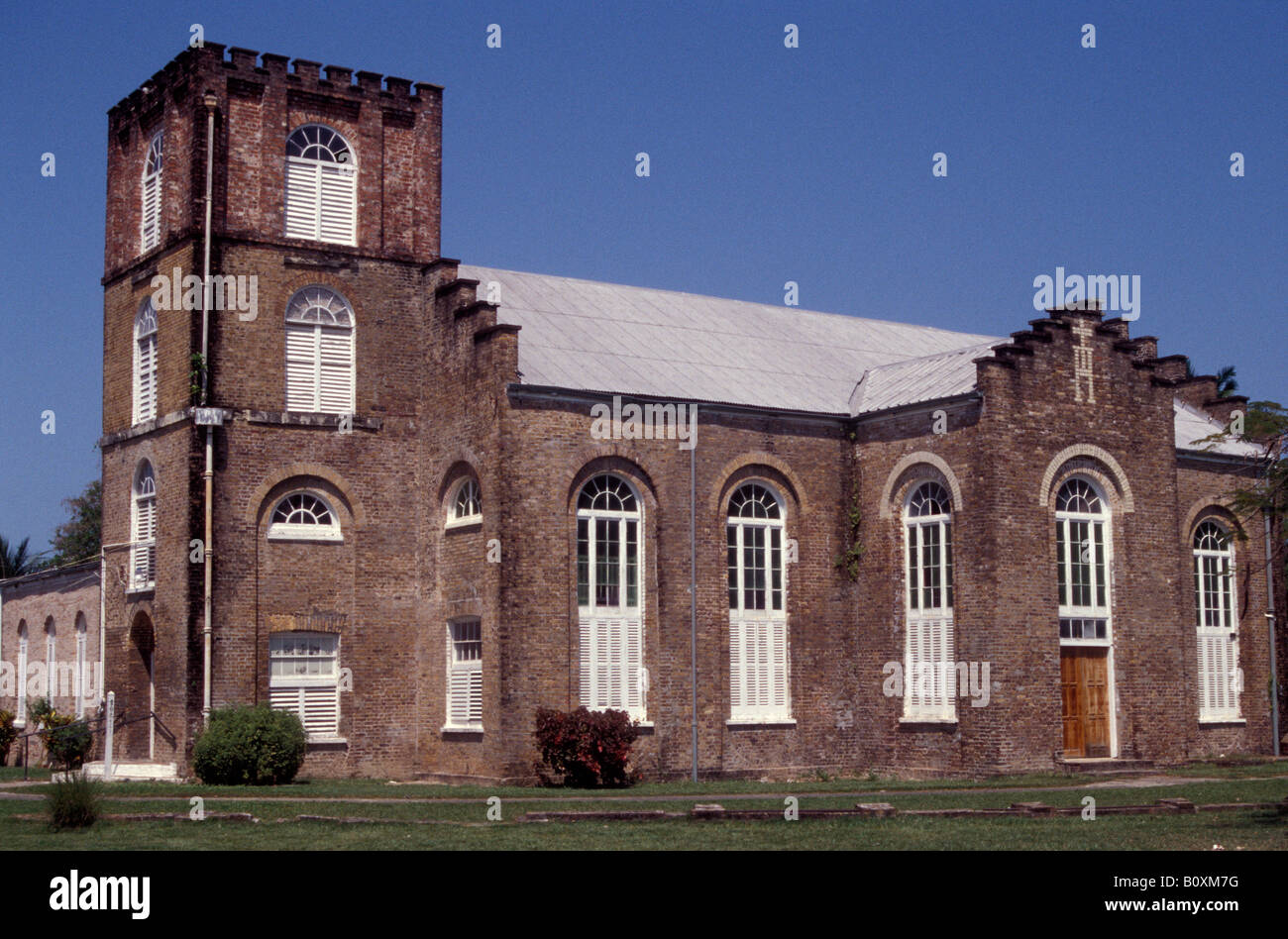 Saint John's Anglican Cathedral in Belize City, Belize, Central America