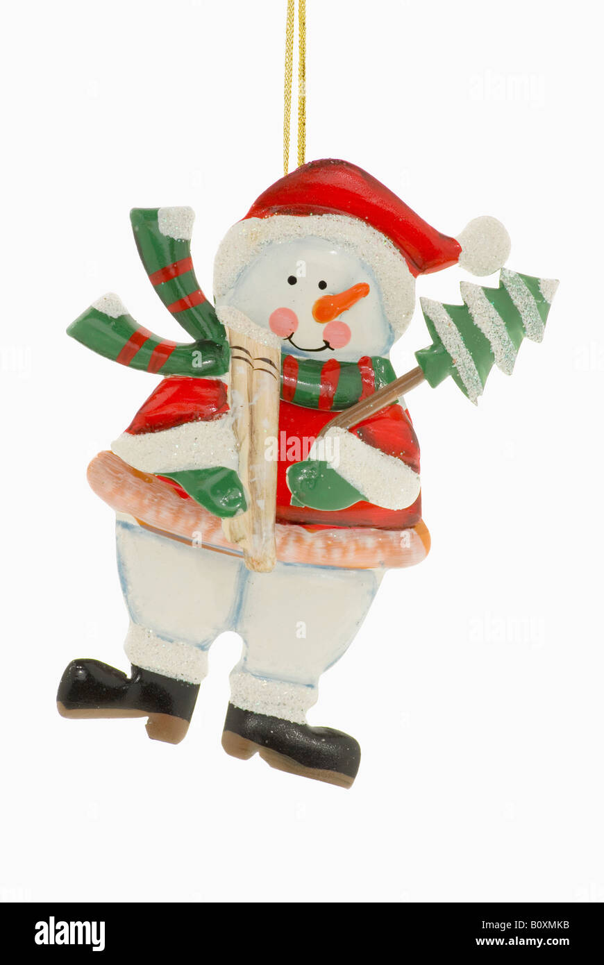 Christmas decoration, snowman Stock Photo