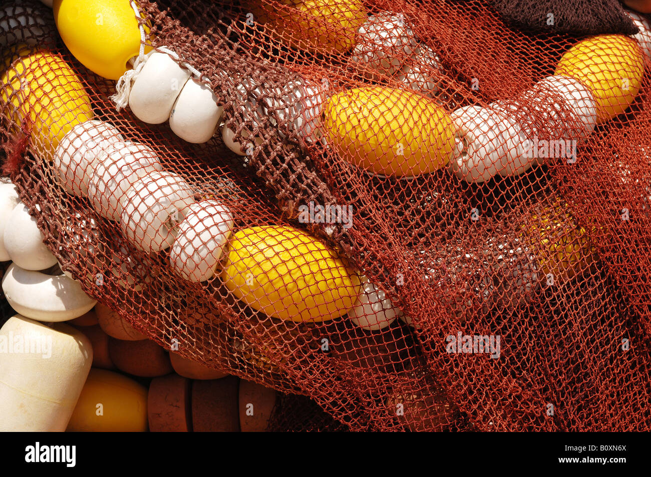 Fisherman's Fishing Nets Stock Photo Alamy