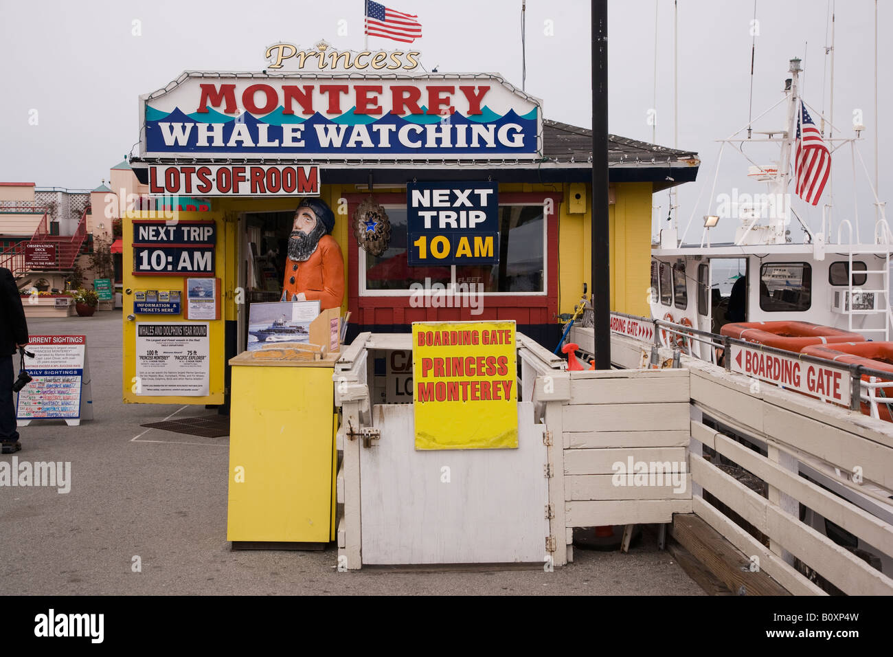 Fisherman s Wharf Monterey California United States Stock Photo