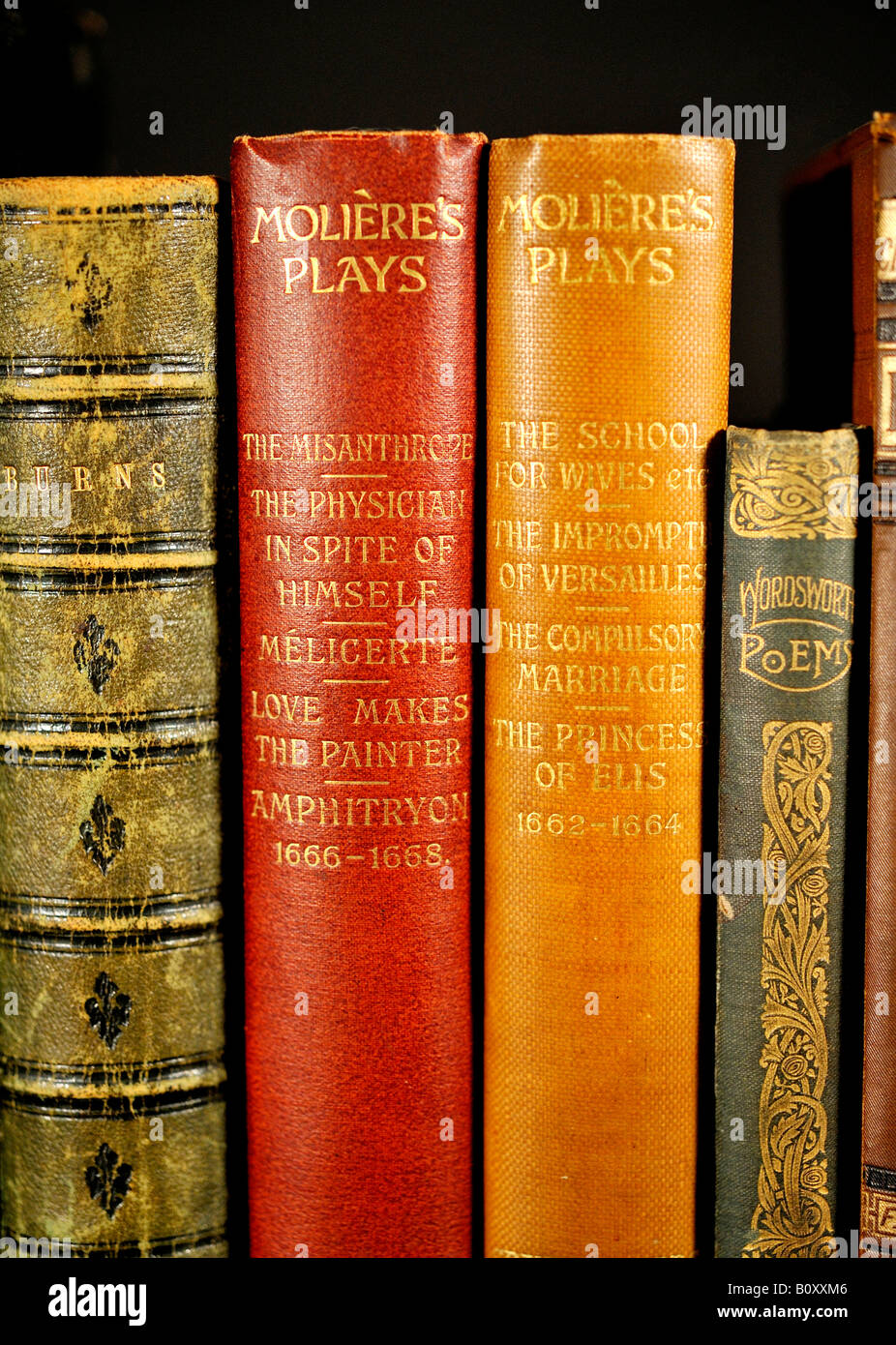 Old Books Stock Photo