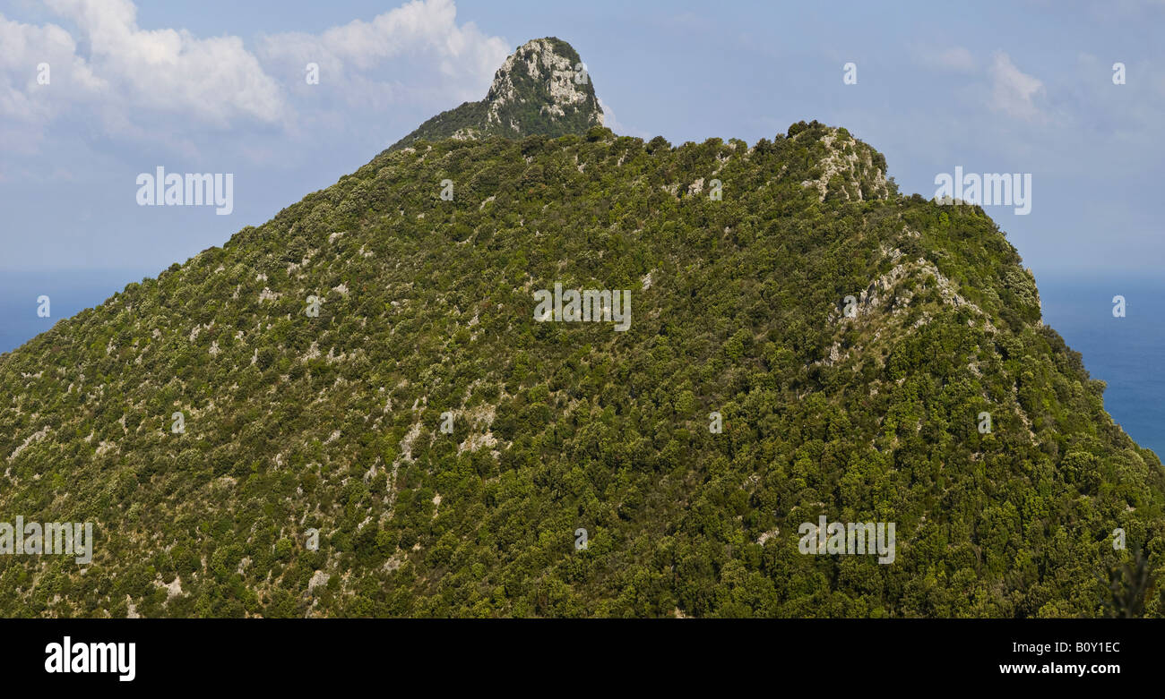 view from circeo promontory Stock Photo