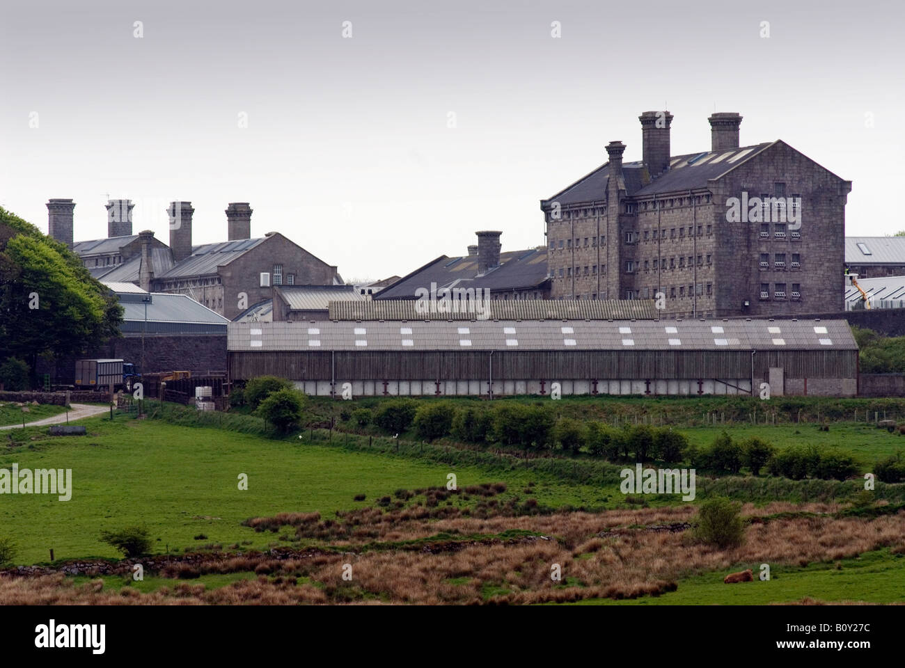 Dartmoor Prison Princetown Dartmoor Devon Britain 2008 Stock Photo Alamy