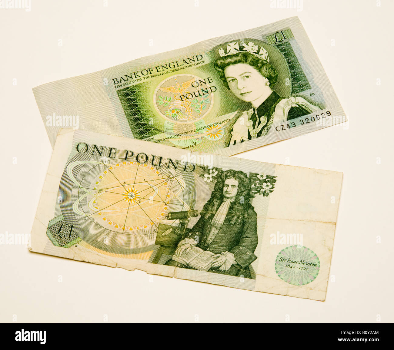 Uk old one pound note hires stock photography and images Alamy