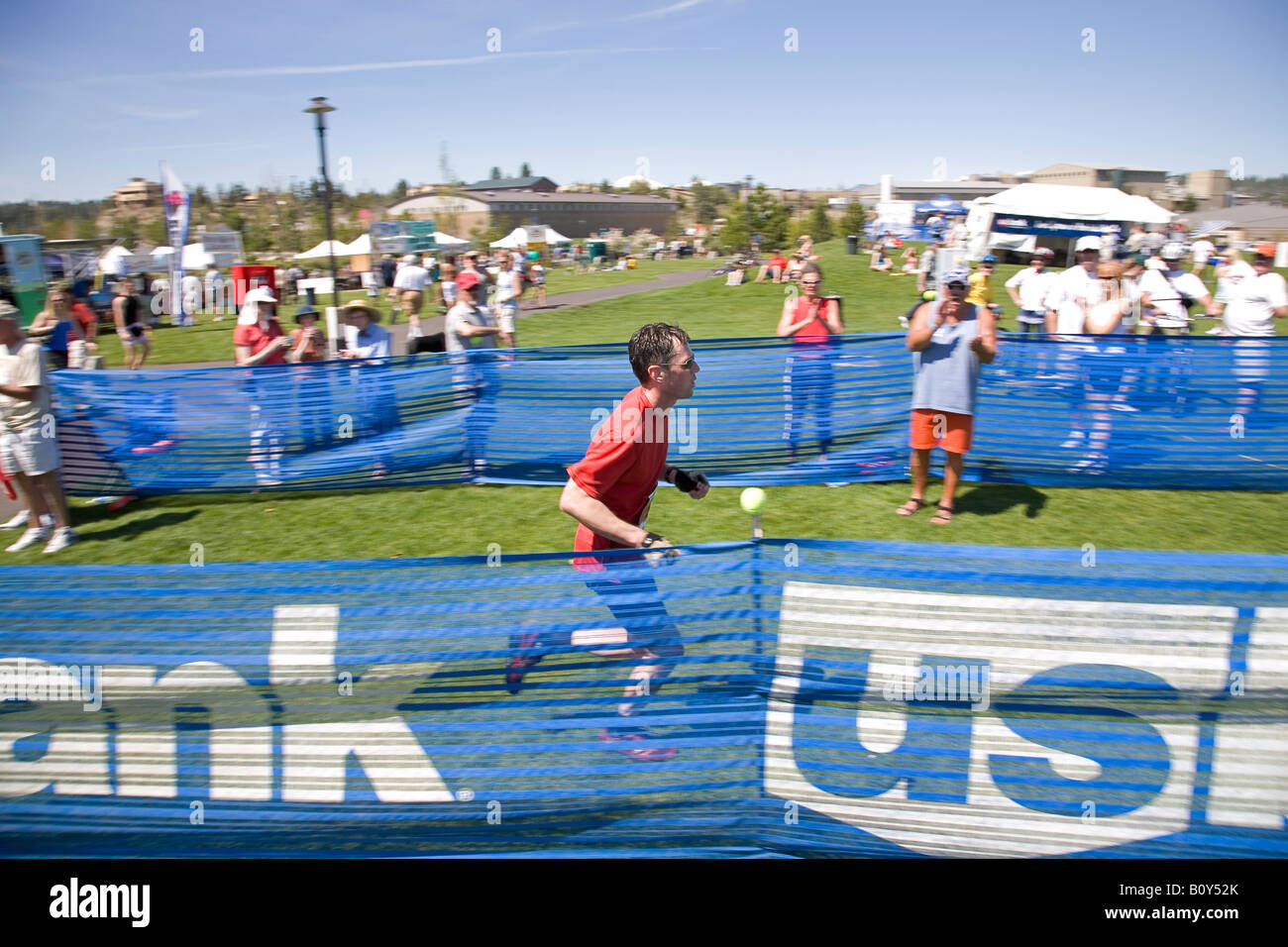 Contestants take part in the famous Pole Pedal Paddle endurance race