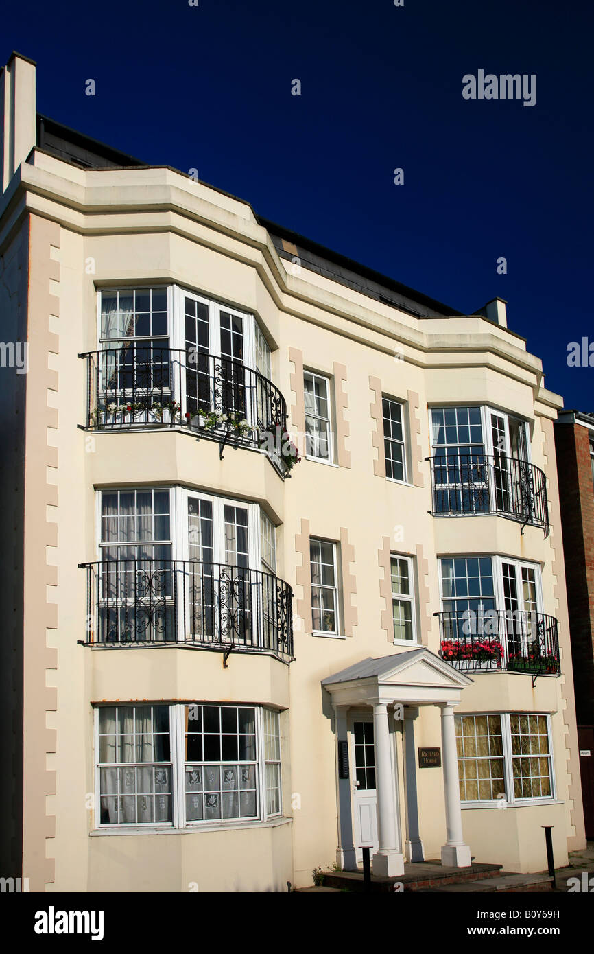 Regency style luxury flats Steyne square Bognor Regis West Sussex