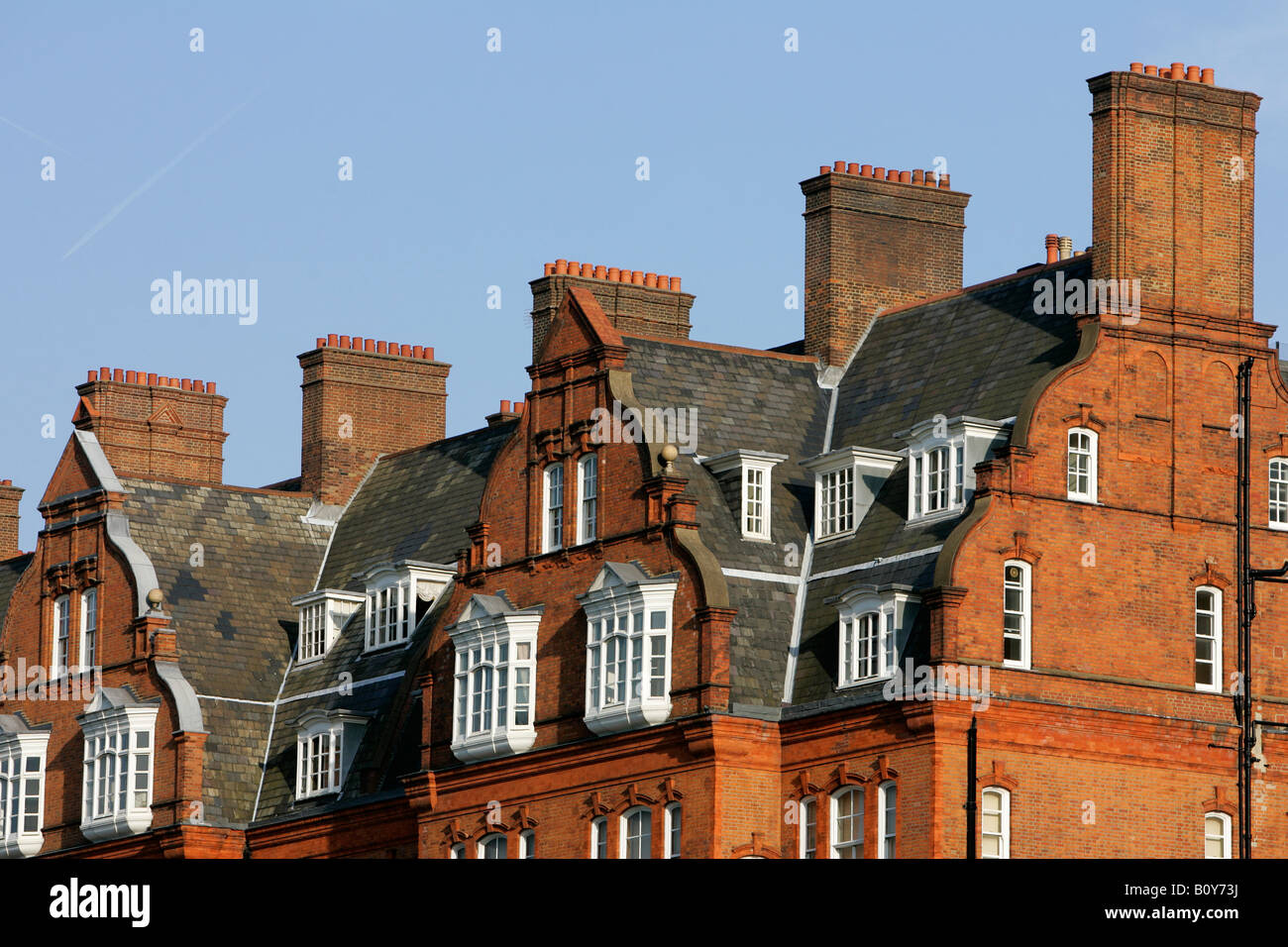 Chelsea house build London UK built new small purpose built first time buyer living alone GB England Britain British Europe Euro Stock Photo