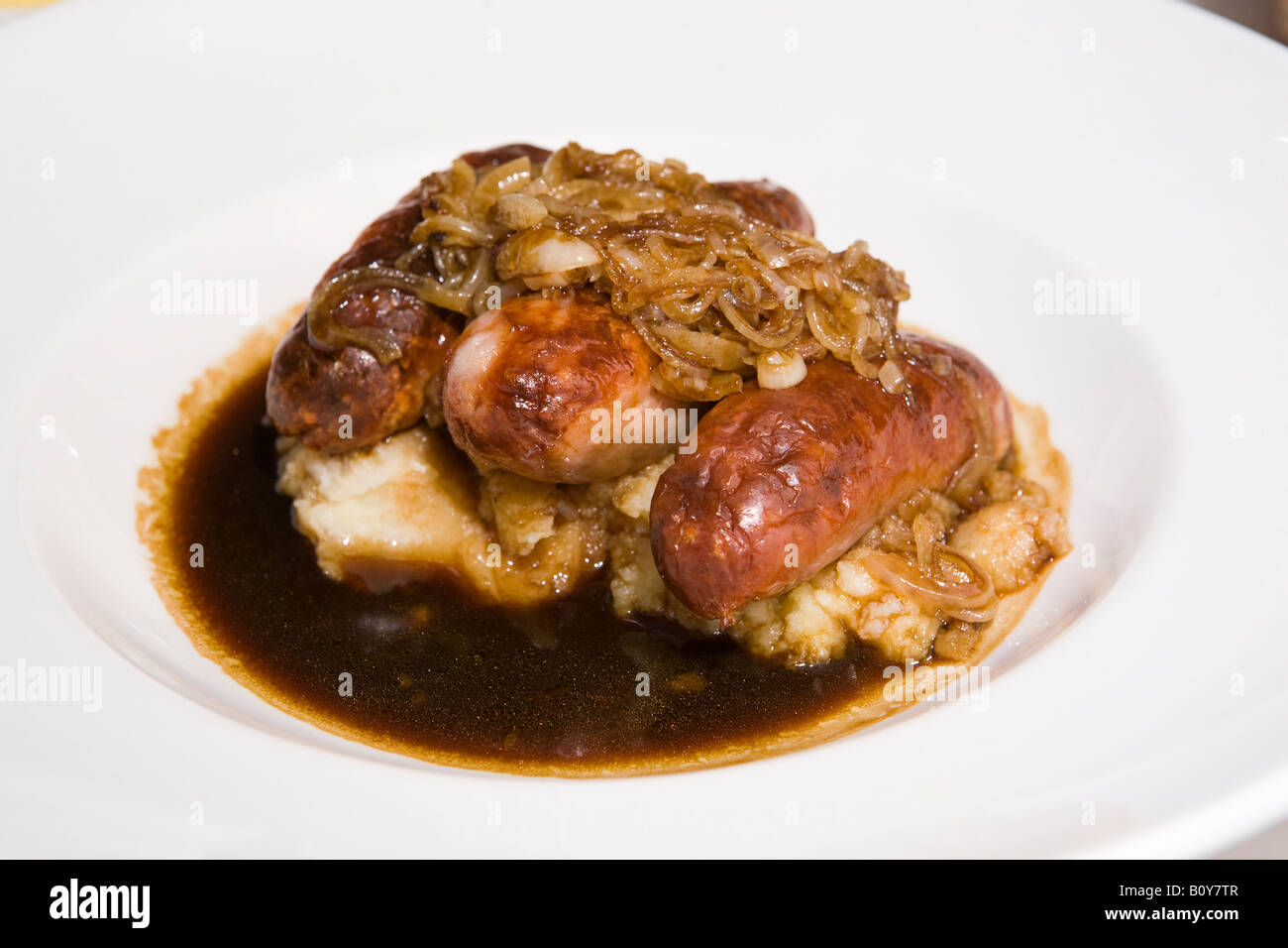 Picture of sausage and mash hires stock photography and images Alamy
