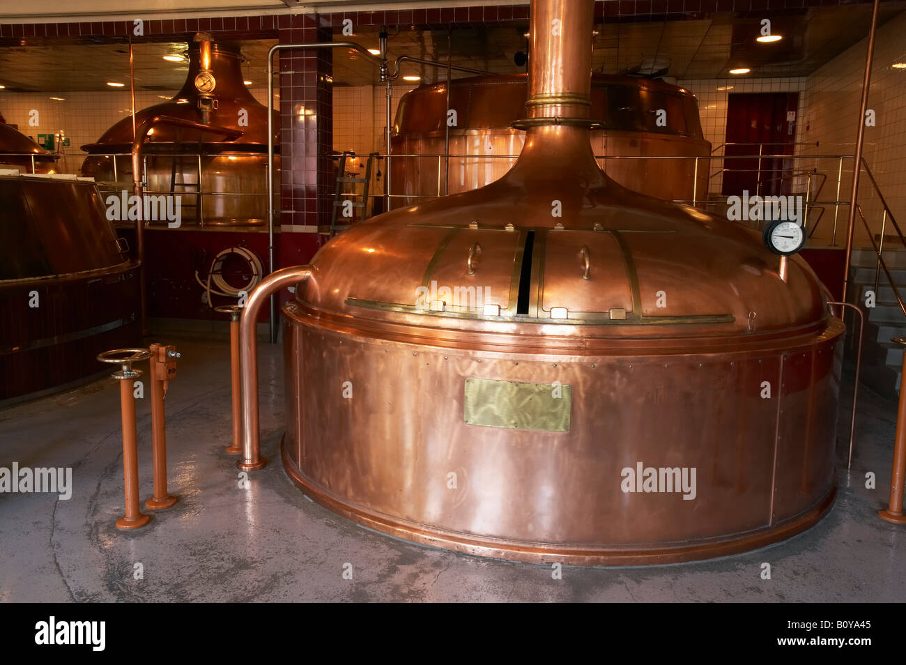 Copper Vat Speight s Brewery Dunedin South Island New Zealand Stock Photo Alamy
