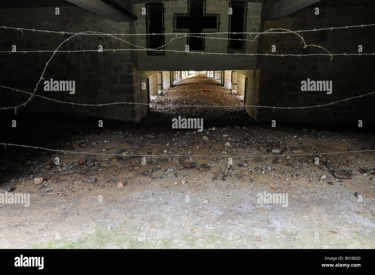 Verdun's Bayonet Trench, France, Verdun Stock Photo