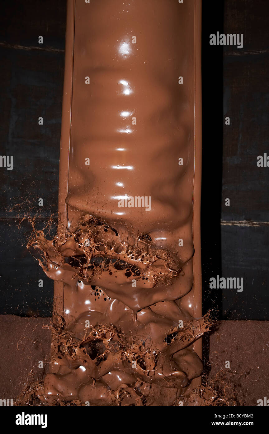 Chocolate Waterfall Cadbury s Chocolate Factory Dunedin South Island New Zealand Stock Photo Alamy
