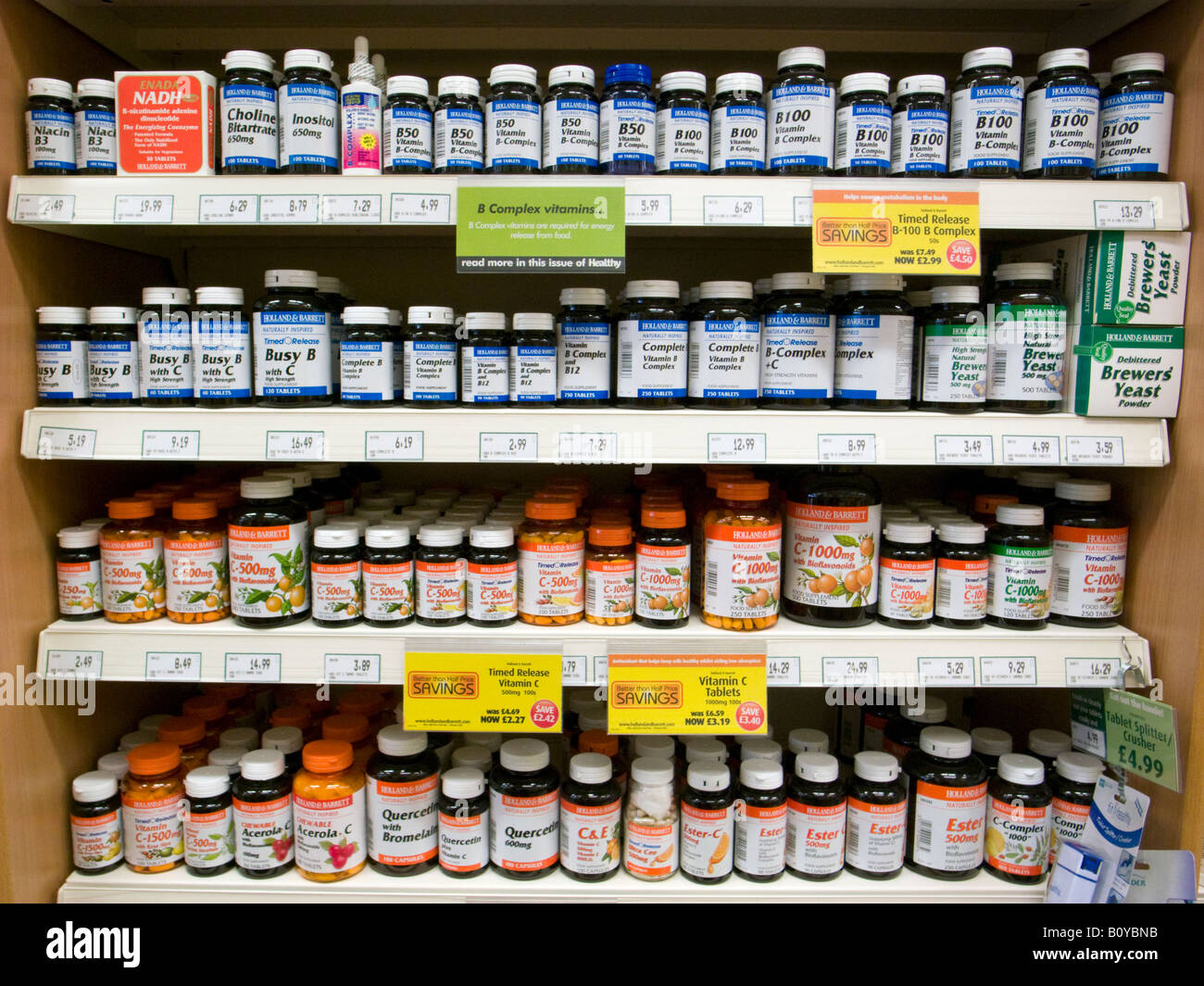 Supplements Shelf Stock Photos & Supplements Shelf Stock Images Alamy