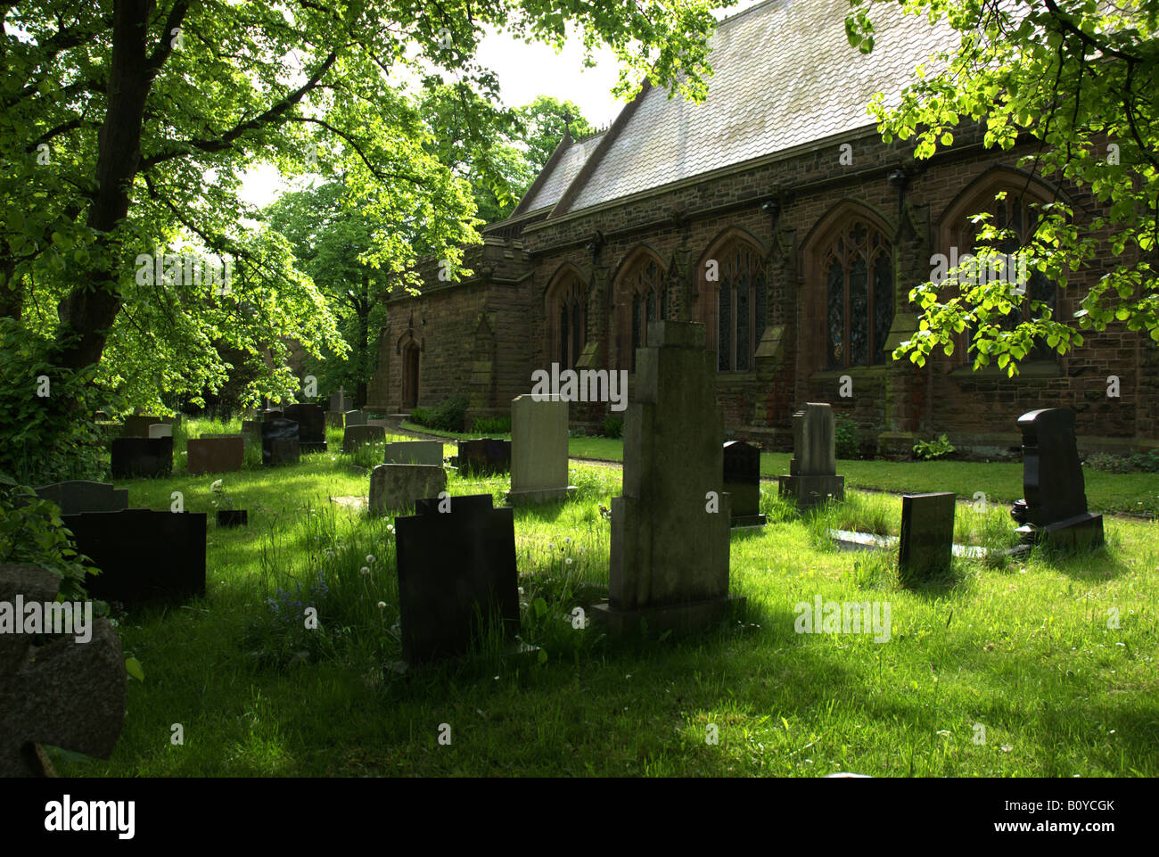 Christ Church, Charnock Richard Stock Photo Alamy