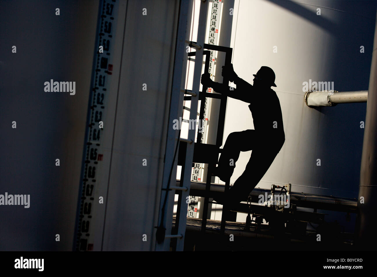 An industrial working Stock Photo Alamy