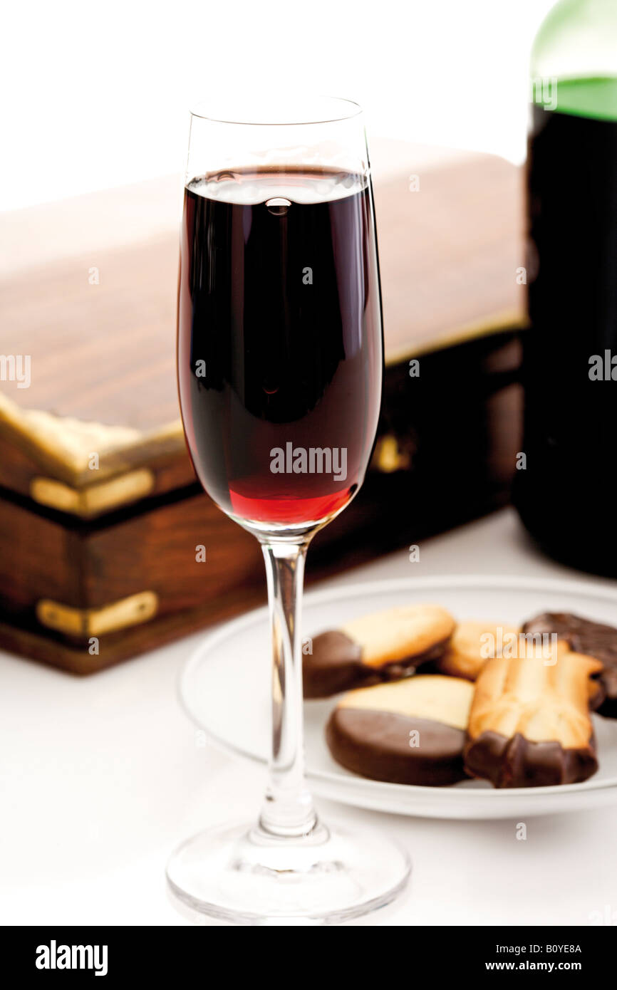 Red Port Glass of port hi-res stock photography and images - Alamy