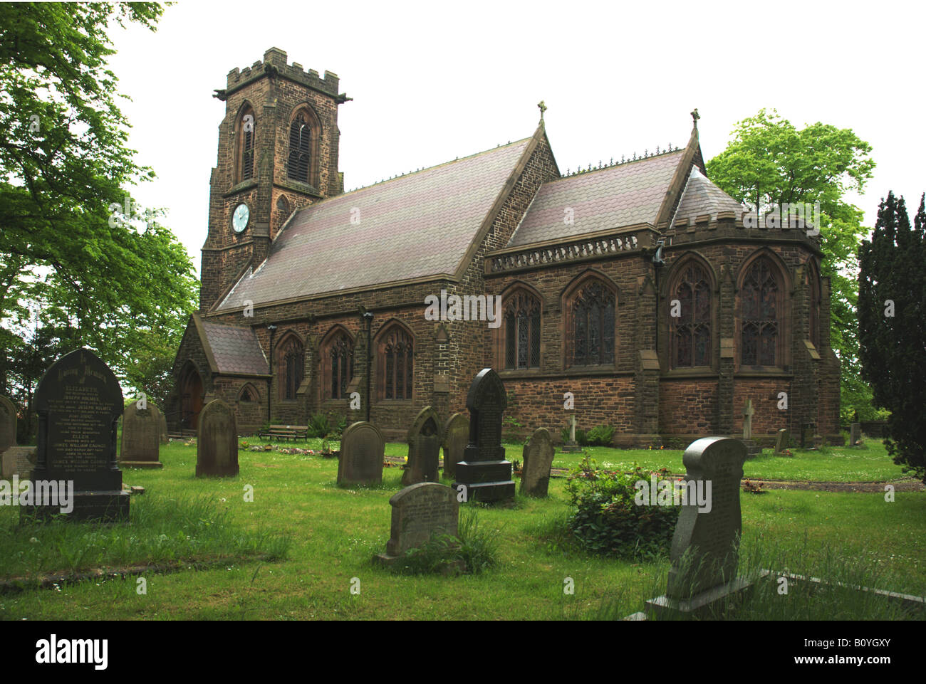 Christ Church, Charnock Richard Stock Photo Alamy