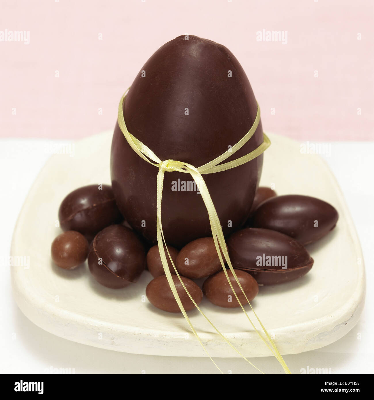 Chocolate Easter eggs Stock Photo Alamy