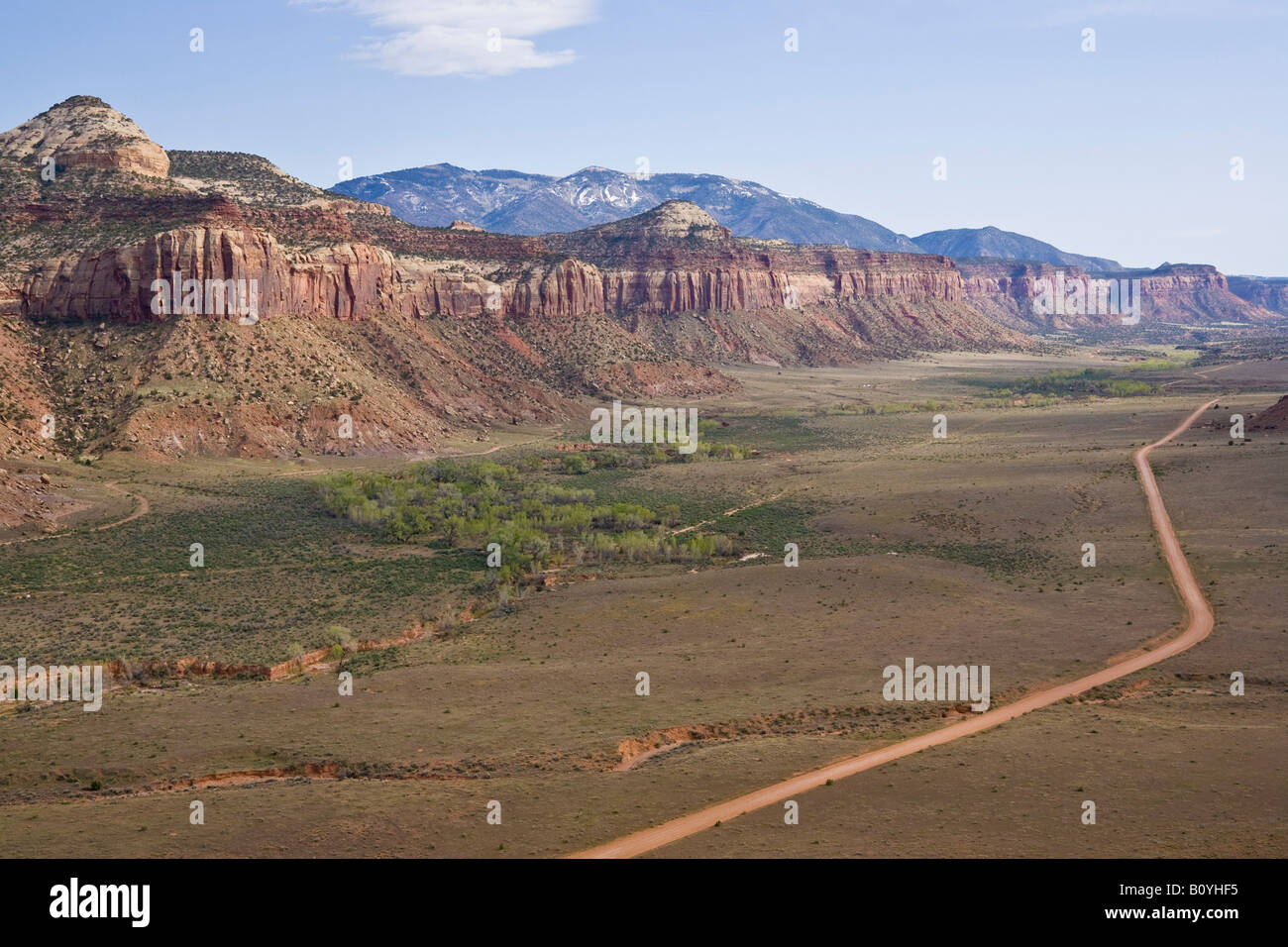 Landscape of Indian Creek Utah Stock Photo - Alamy