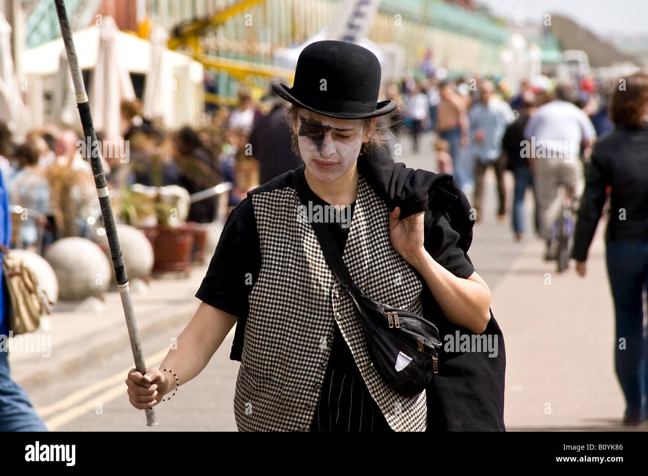 Bowler hat and cane hires stock photography and images Alamy