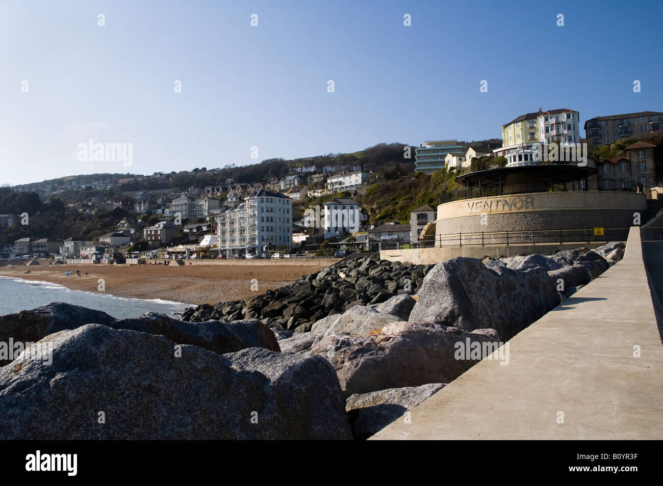 Ventnor seafront, Isle of Wight Stock Photo Alamy