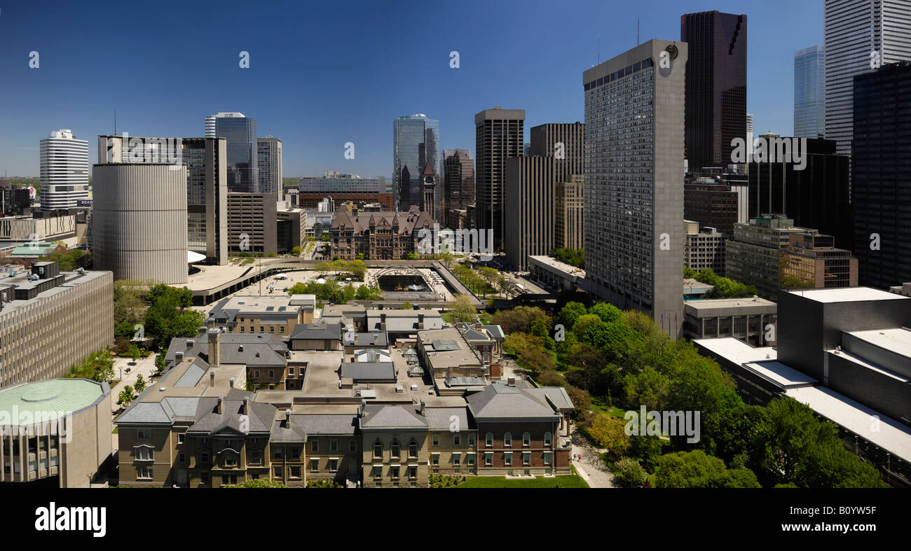 City hall toronto aerial hi-res stock photography and images - Alamy
