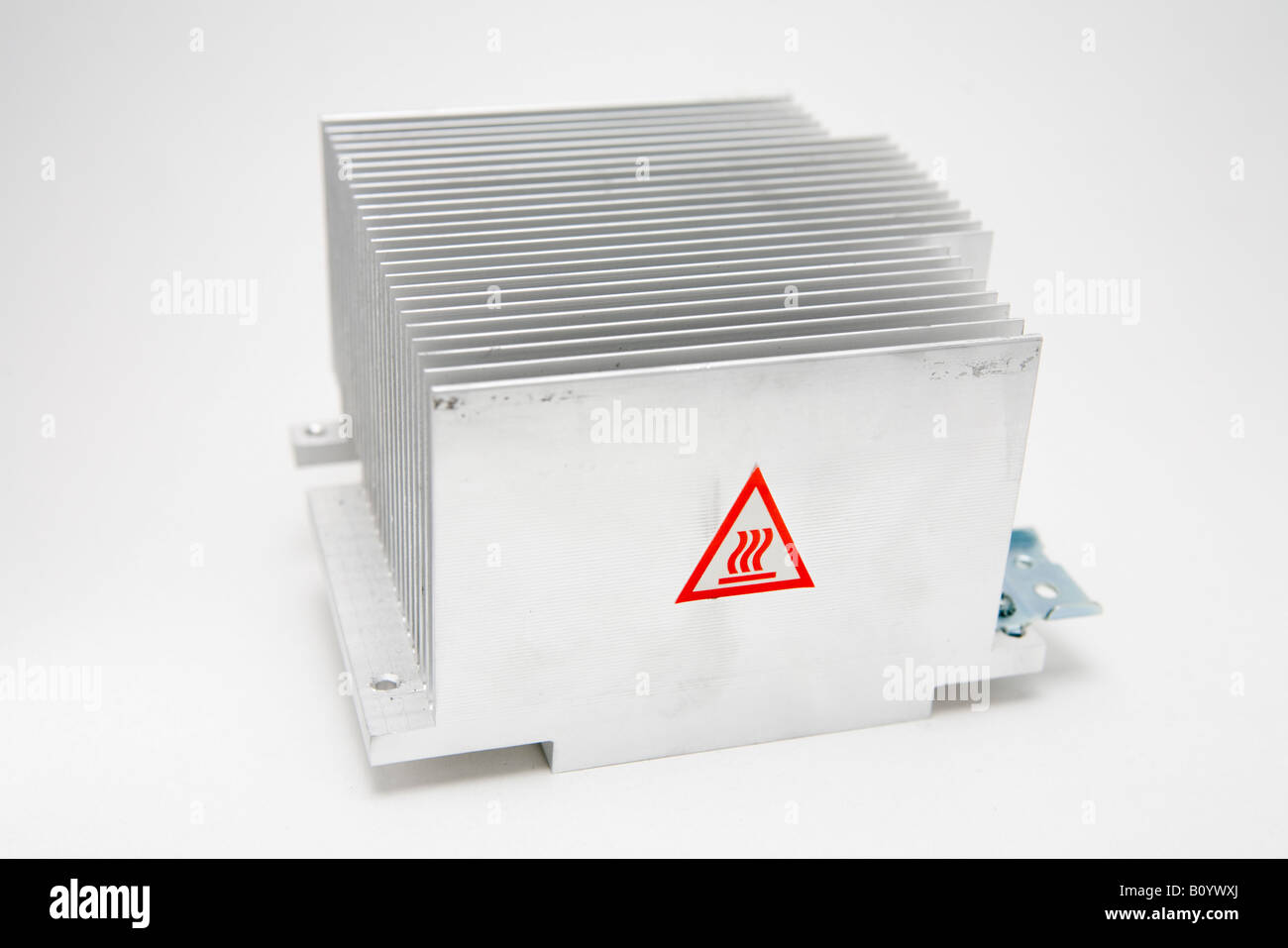 Aluminum computer heat sink Stock Photo Alamy