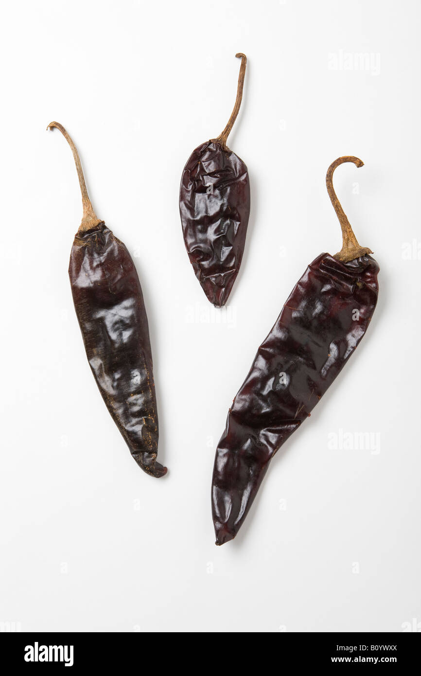 Guajillo Dried Chili Pepper Stock Photo Alamy