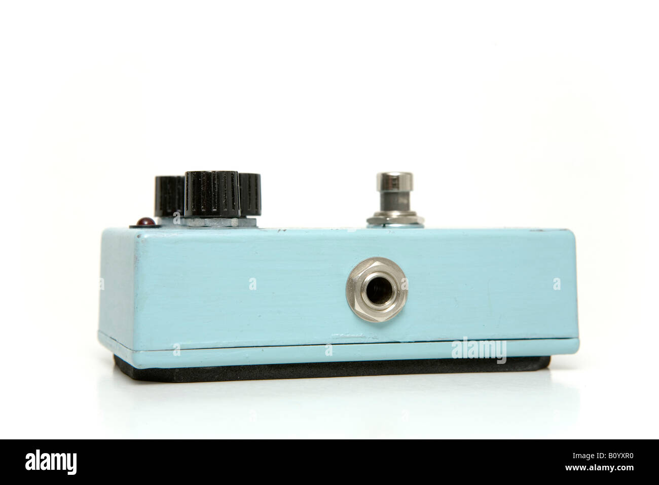 Overdrive distortion pedal for electric guitar Stock Photo Alamy