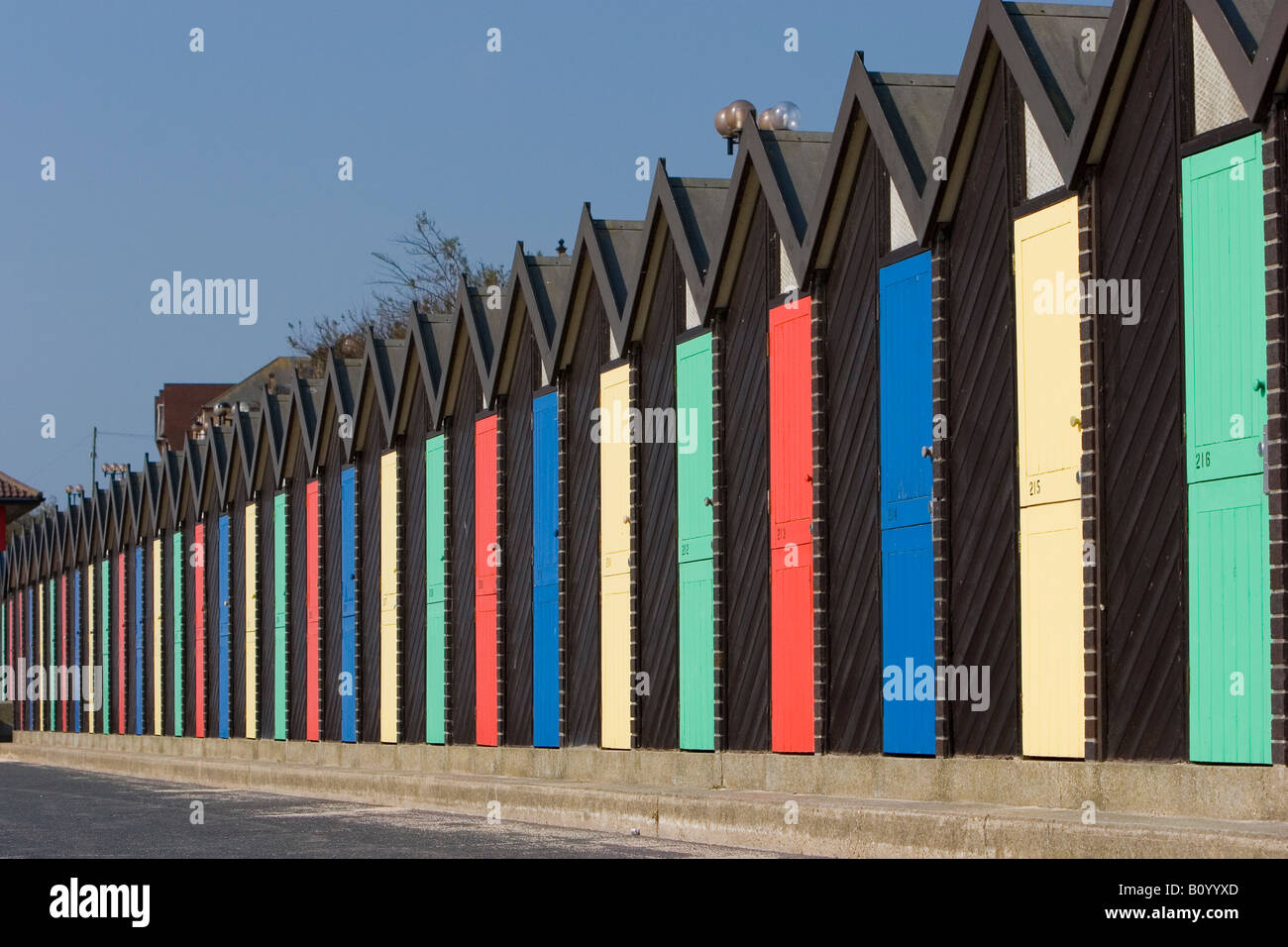 Beach huts at Lowestoft Stock Photo Alamy Beach huts at Lowestoft Stock Photo Alamy