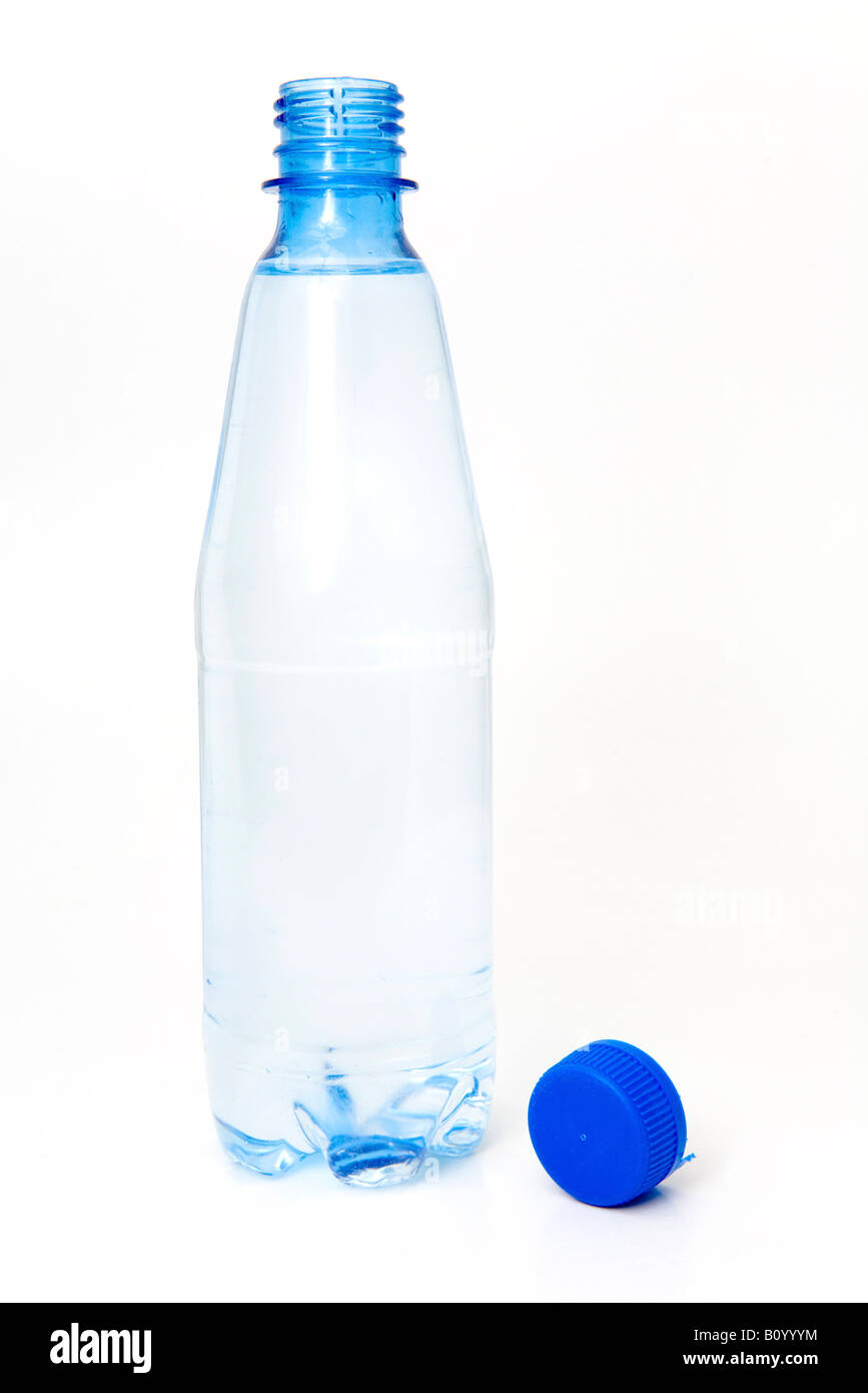 Open plastic water bottle Stock Photo: 17825016 - Alamy