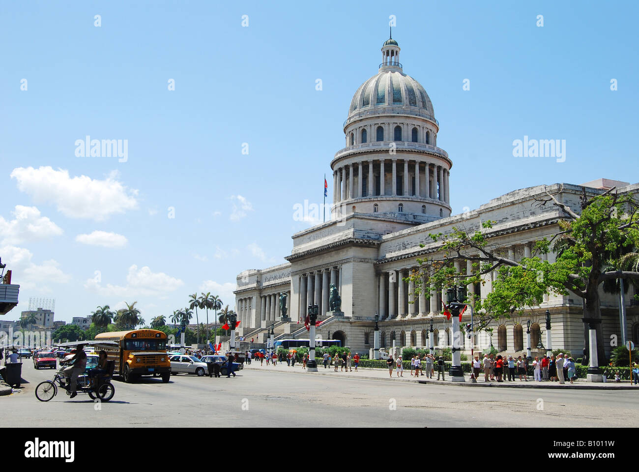 Capitolio Nacional the seat of the Cuban Congress until 1959 Havana Centro Stock Photo