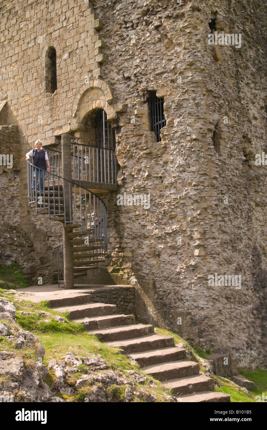 Peveril Castle Castleton Peak District Derbyshire England UK Stock ...