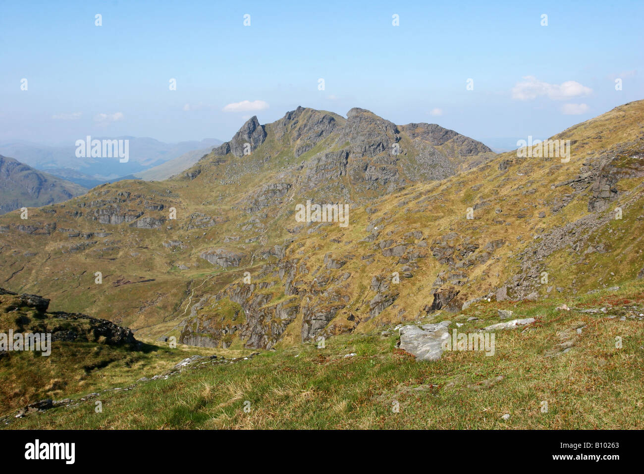 Ben Arthur The Cobbler seen from Beinn Narnain Stock Photo - Alamy