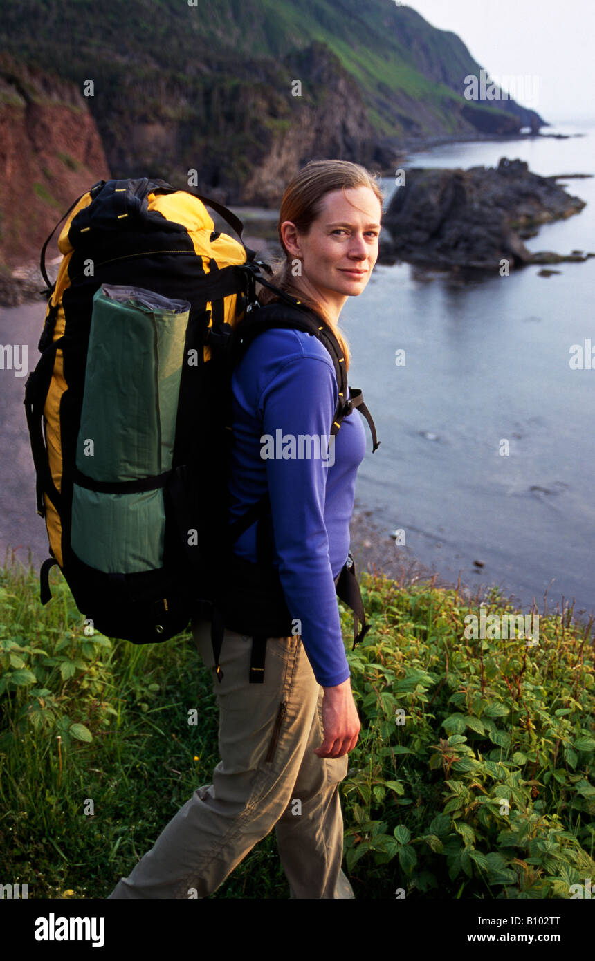 Female hiker enjoying the hi-res stock photography and images - Alamy