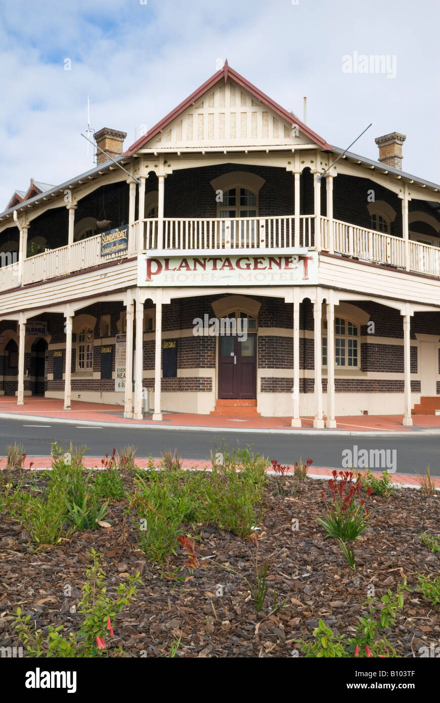 Plantagenet Hotel Motel, Mount Barker, Western Australia Stock Photo