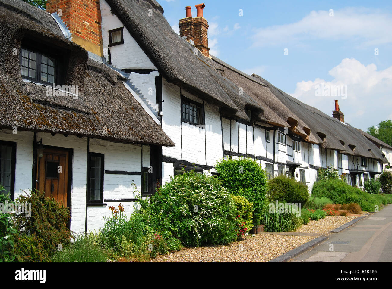Coldharbour Cottages, Wendover, Buckinghamshire, England, United Kingdom Stock Photo