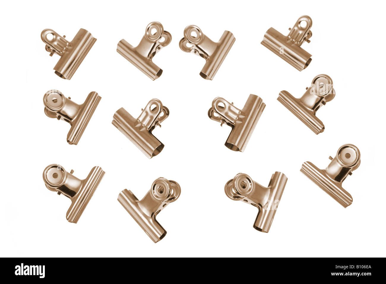 Bulldog Paper Clips Stock Photo Alamy