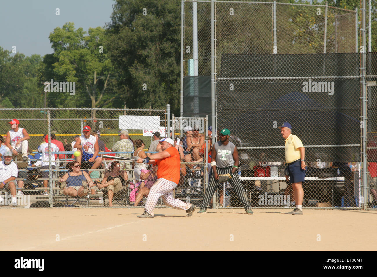 Playing Softball at Kettering Fields Dayton Ohio Stock Photo - Alamy