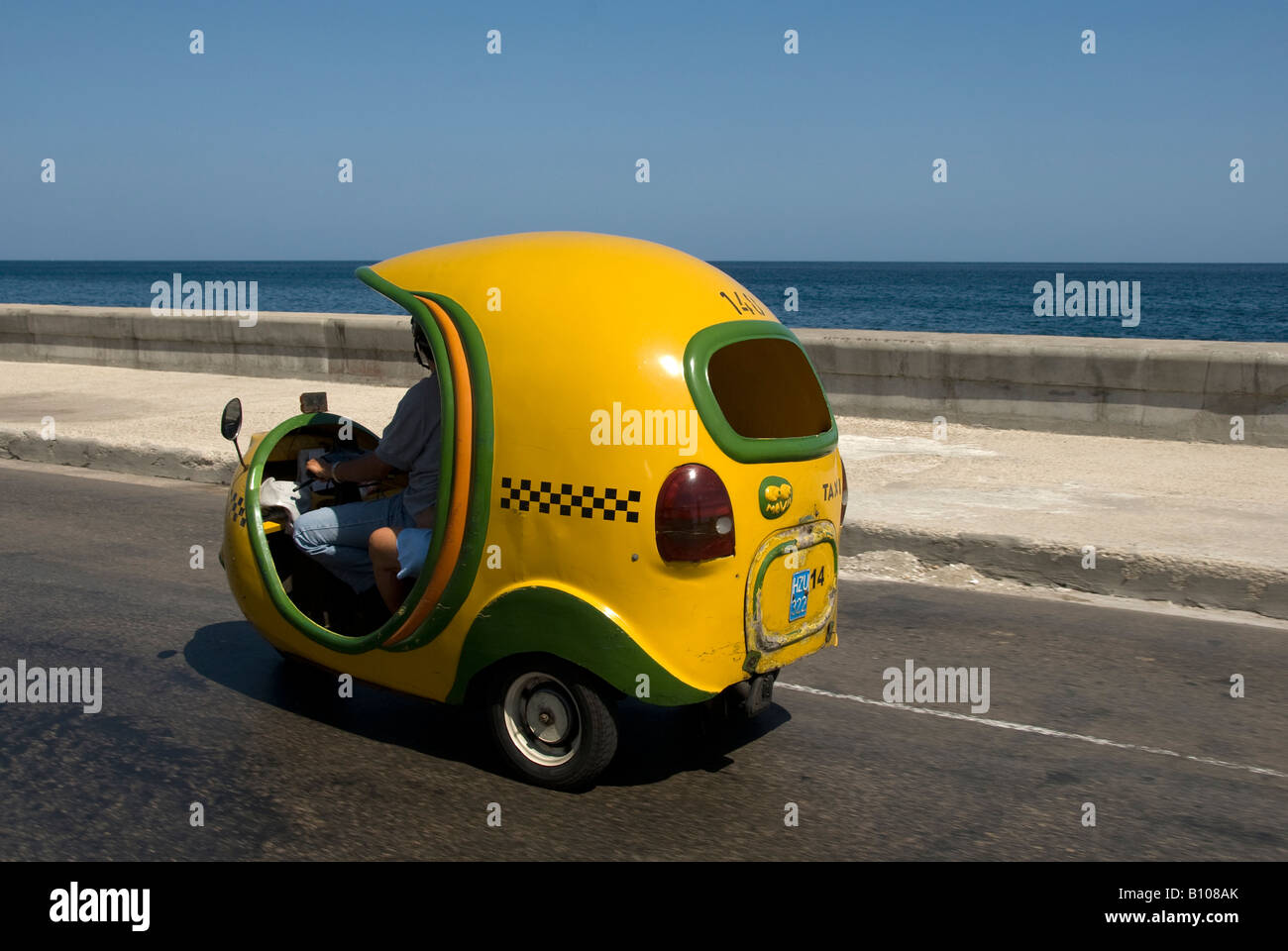 Cuban taxi Stock Photo