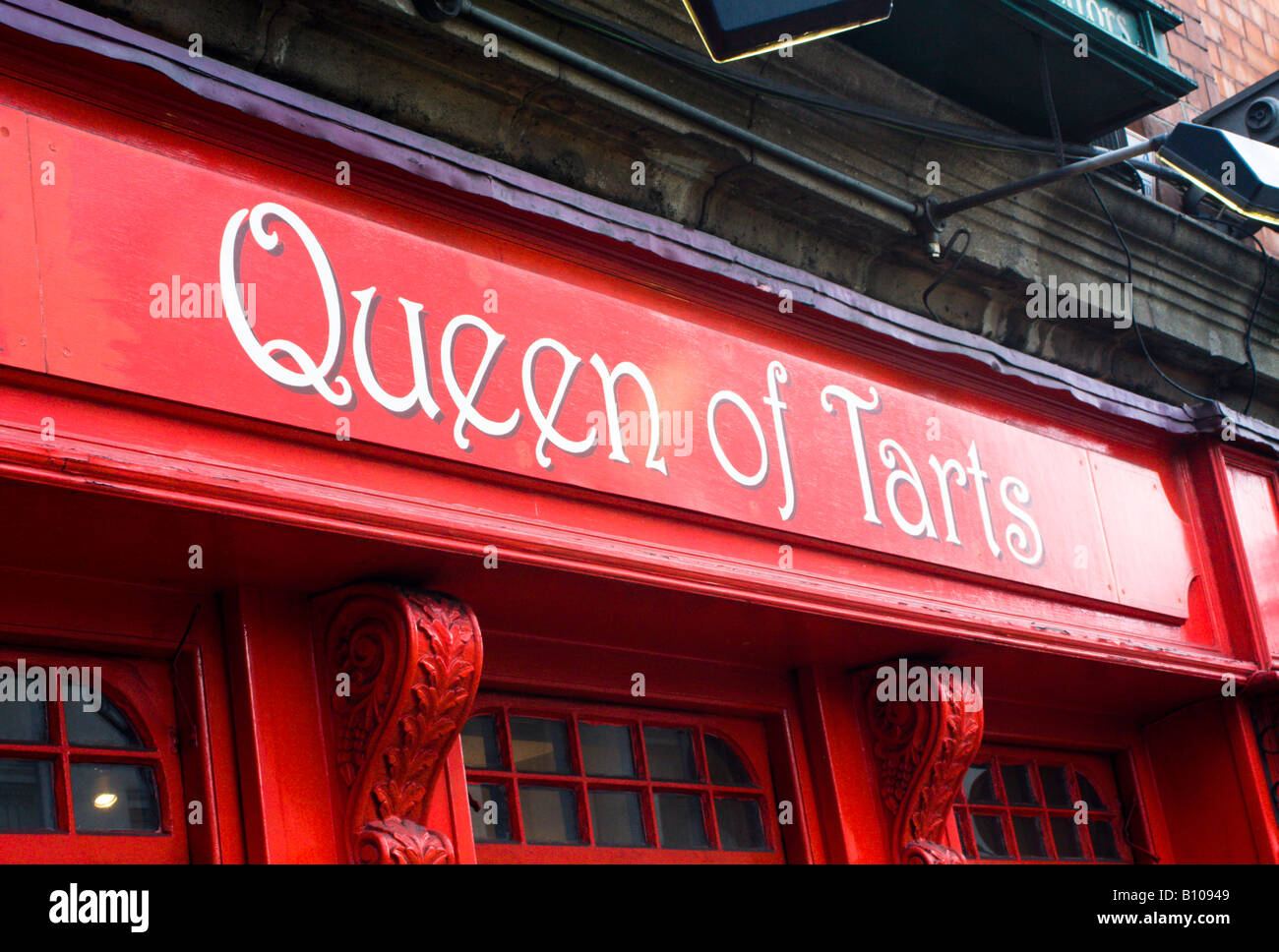 Queen of Tarts Dame Street Dublin Ireland Stock Photo