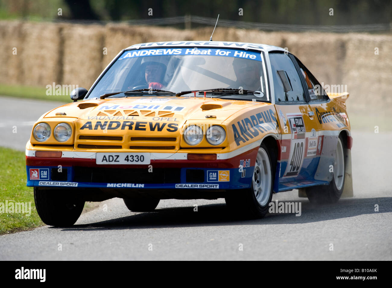 group b opel manta 400 rally race racing car at goodwood festival of speed  Stock Photo - Alamy