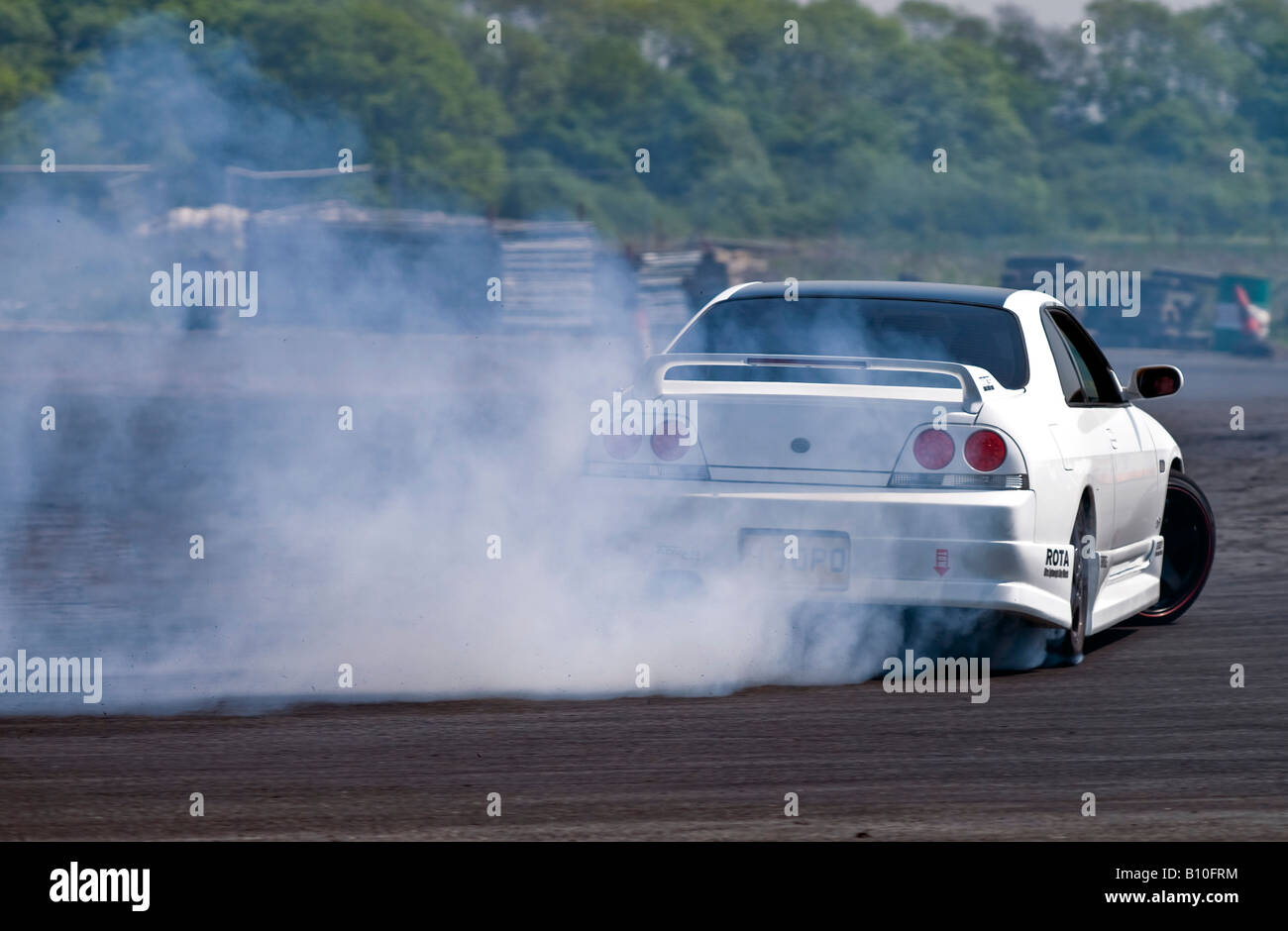 Nissan skyline r33 drift car hi-res stock photography and images - Alamy