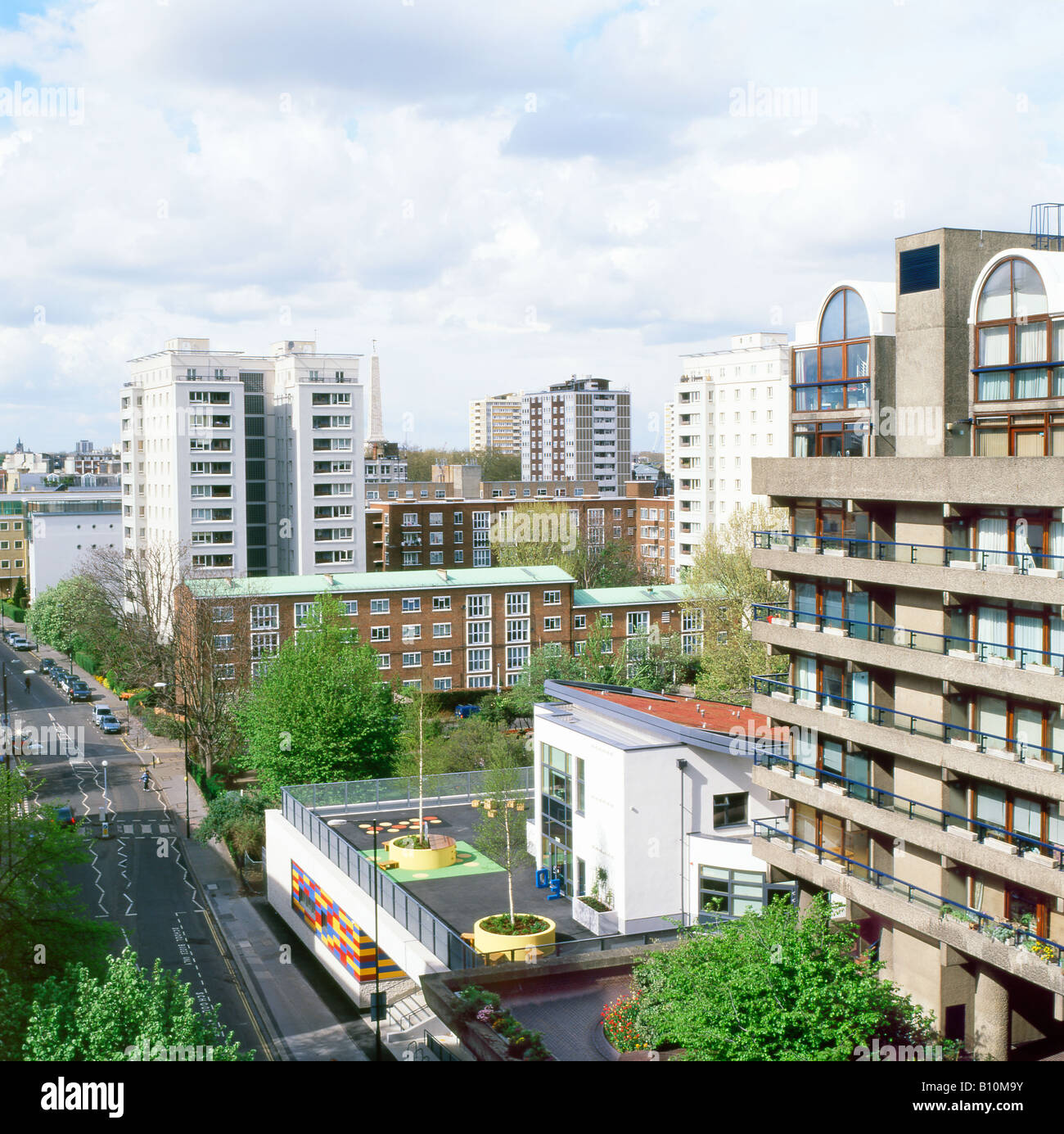 Golden lane campus school barbican hires stock photography and images