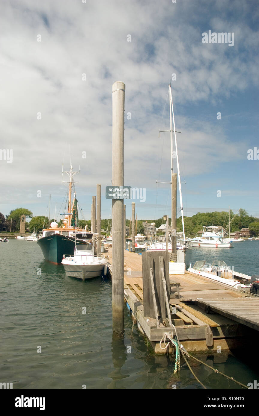 Woods Hole, Cape Cod, Massachusetts, USA Stock Photo Alamy