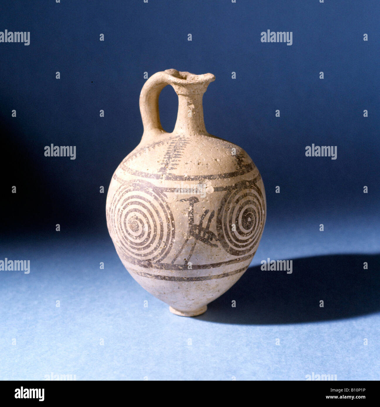 Phoenician jug. 1200 BC Lebanon Stock Photo