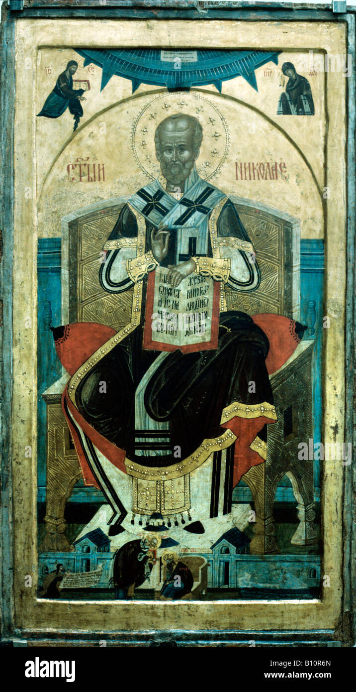 Saint nicholas church painting hi-res stock photography and images - Alamy